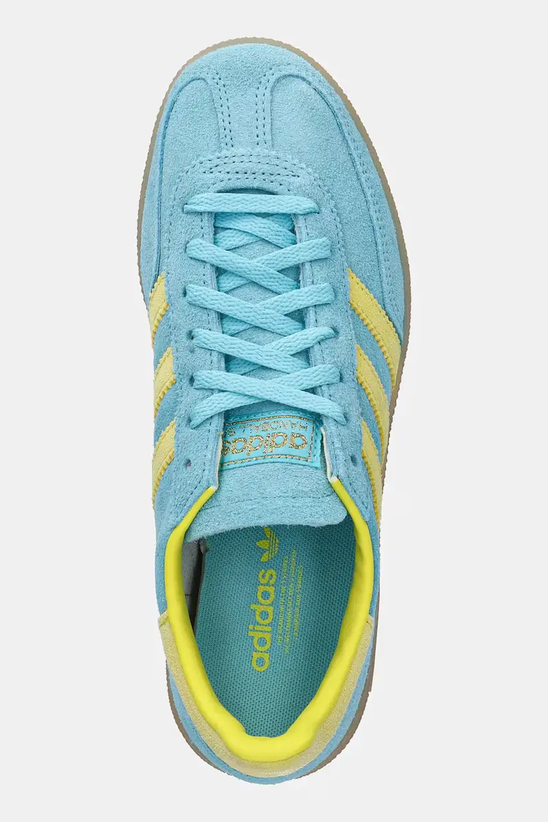 sneakers in camoscio Handball Spezial donna colore turchese JR7351 miniatura 4
