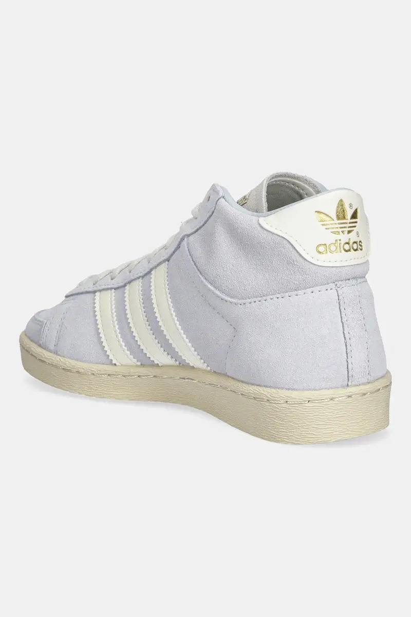 sneakers in camoscio Jabbar Hi W donna colore blu JQ8433 miniatura 3