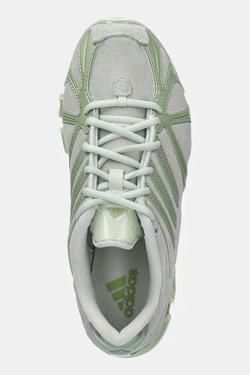 sneakers in camoscio Mega Ghostride W donna colore verde JQ3762 miniatura 4