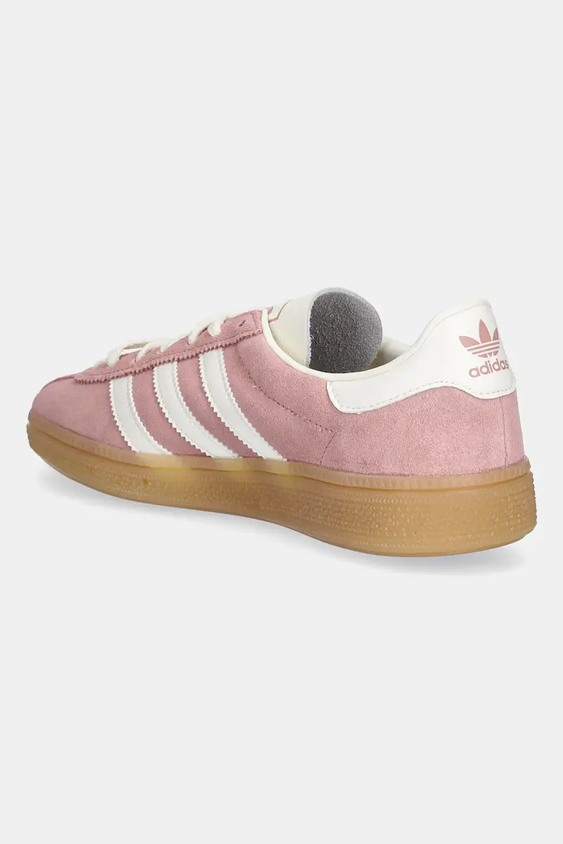 sneakers in camoscio Muenchen donna colore rosa JS3992 miniatura 3