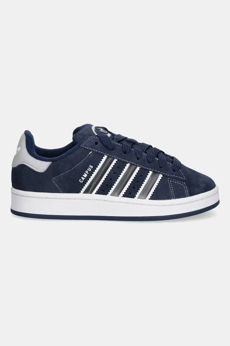 sneakers in camoscio per bambini CAMPUS 00s colore blu navy JR6808 miniatura 2