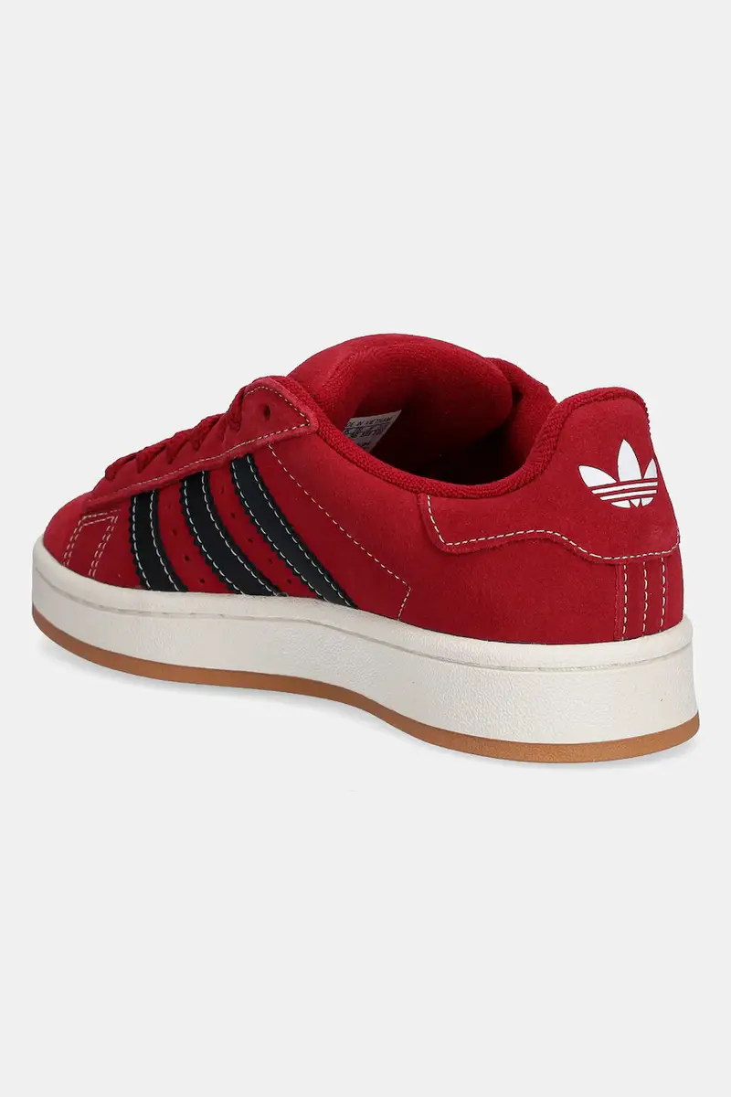 sneakers in camoscio per bambini CAMPUS 00s colore granata JP7616 miniatura 3