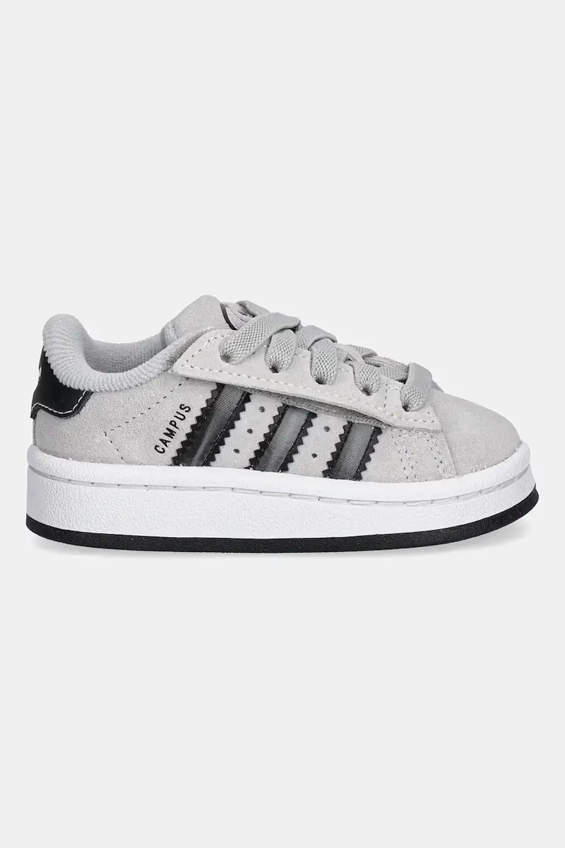 sneakers in camoscio per bambini CAMPUS 00s colore grigio JQ1763 miniatura 2