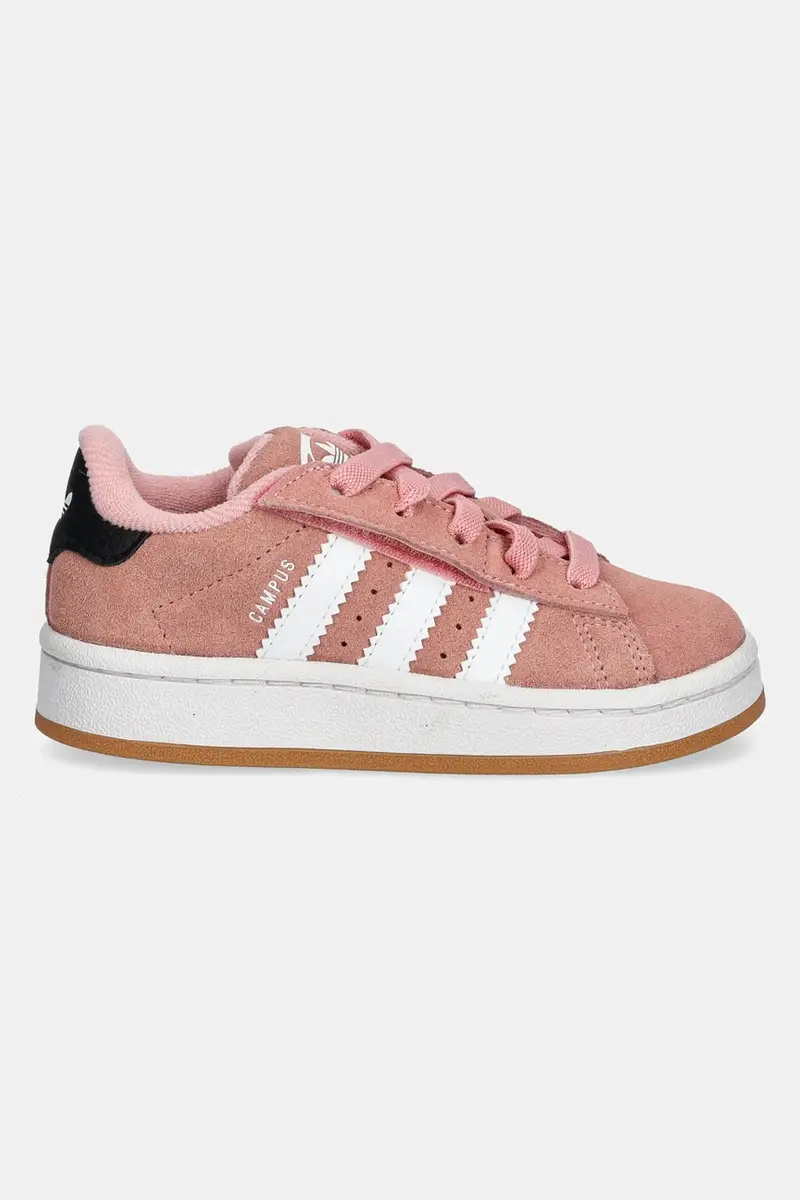 sneakers in camoscio per bambini CAMPUS 00s colore rosa JP5513 miniatura 2