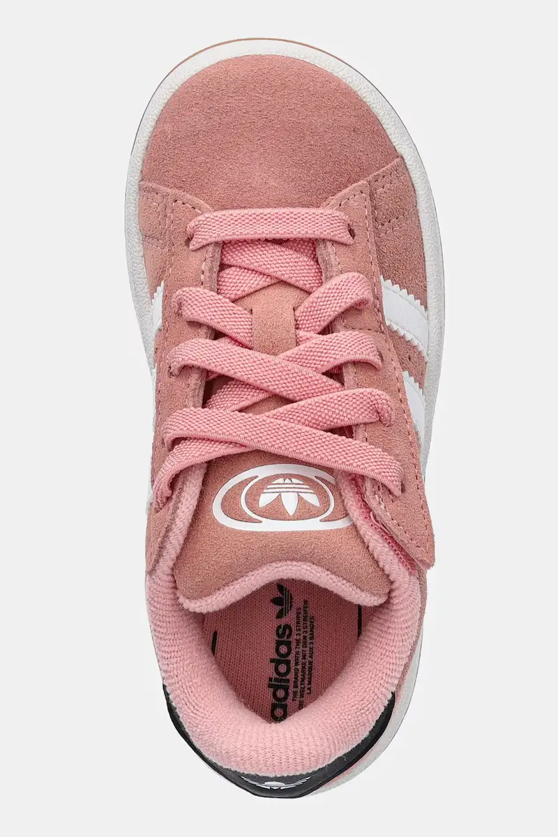 sneakers in camoscio per bambini CAMPUS 00s colore rosa JP5513 miniatura 4