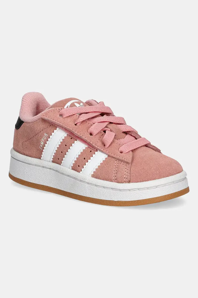 sneakers in camoscio per bambini CAMPUS 00s colore rosa JP5513
