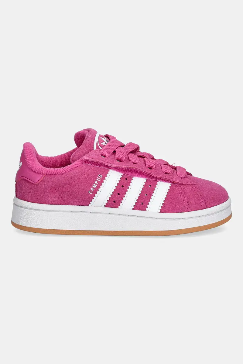 sneakers in camoscio per bambini CAMPUS 00s colore rosa JR7420 miniatura 2