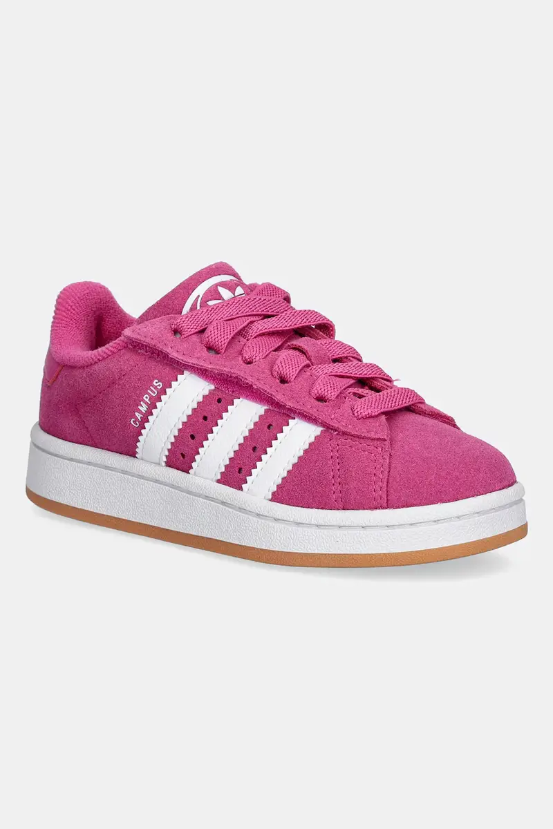 sneakers in camoscio per bambini CAMPUS 00s colore rosa JR7420