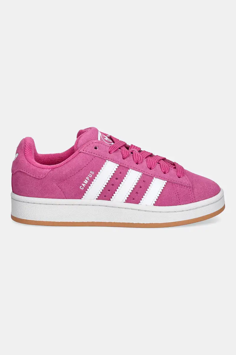 sneakers in camoscio per bambini CAMPUS 00s colore rosa JS3847 miniatura 2