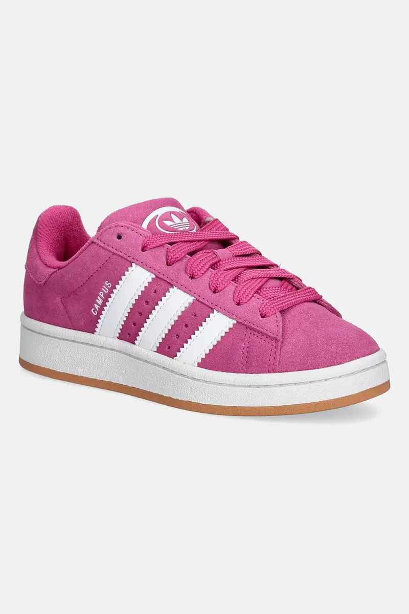 sneakers in camoscio per bambini CAMPUS 00s colore rosa JS3847