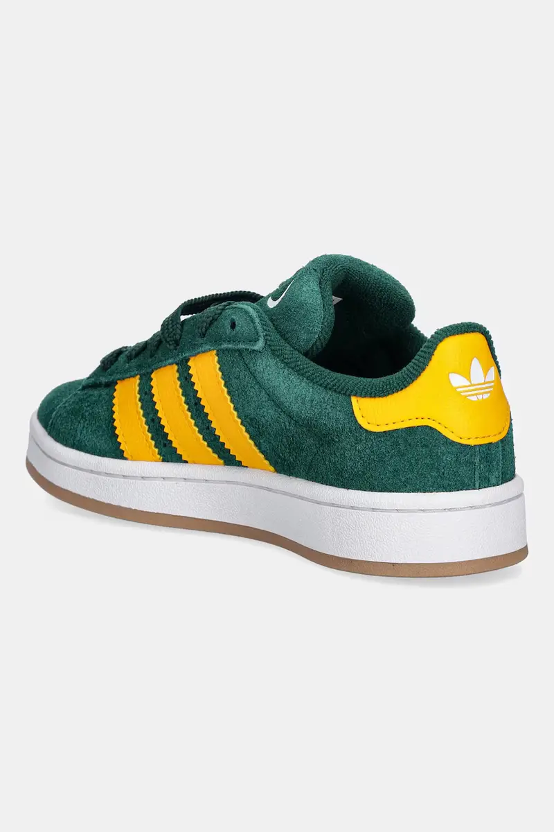sneakers in camoscio per bambini CAMPUS 00s colore verde JP7985 miniatura 3