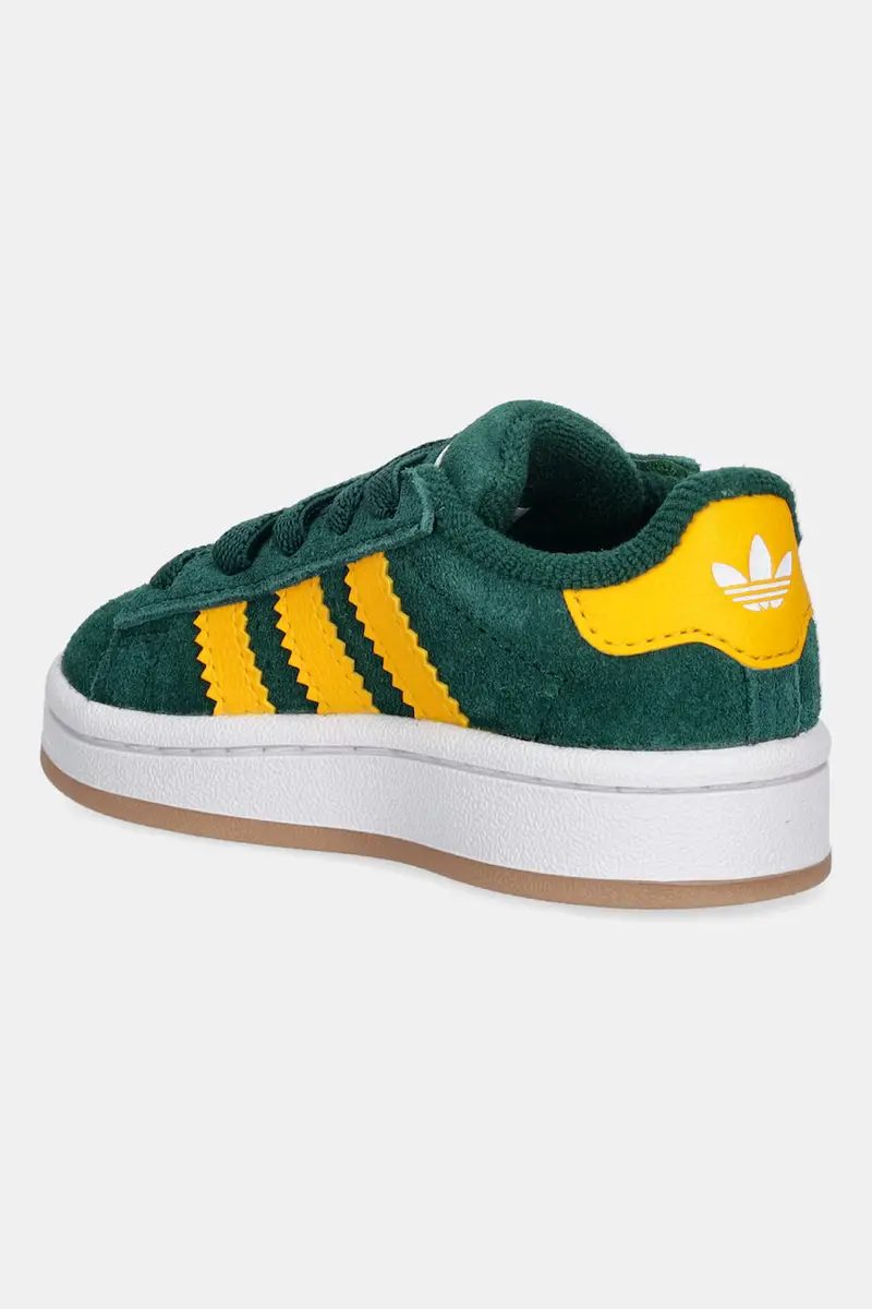 sneakers in camoscio per bambini CAMPUS 00s colore verde JP7987 miniatura 3