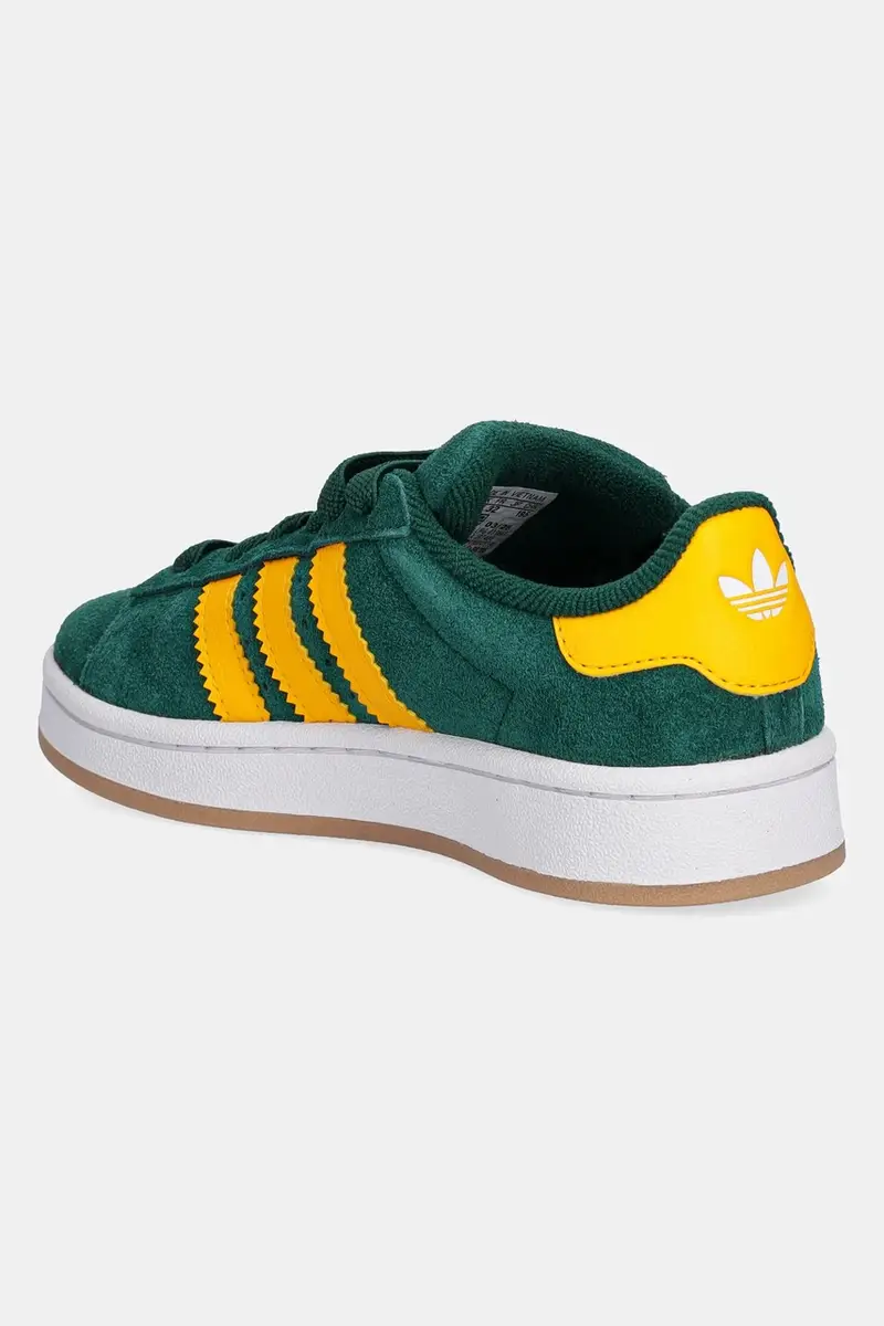 sneakers in camoscio per bambini CAMPUS 00s colore verde JR7421 miniatura 3