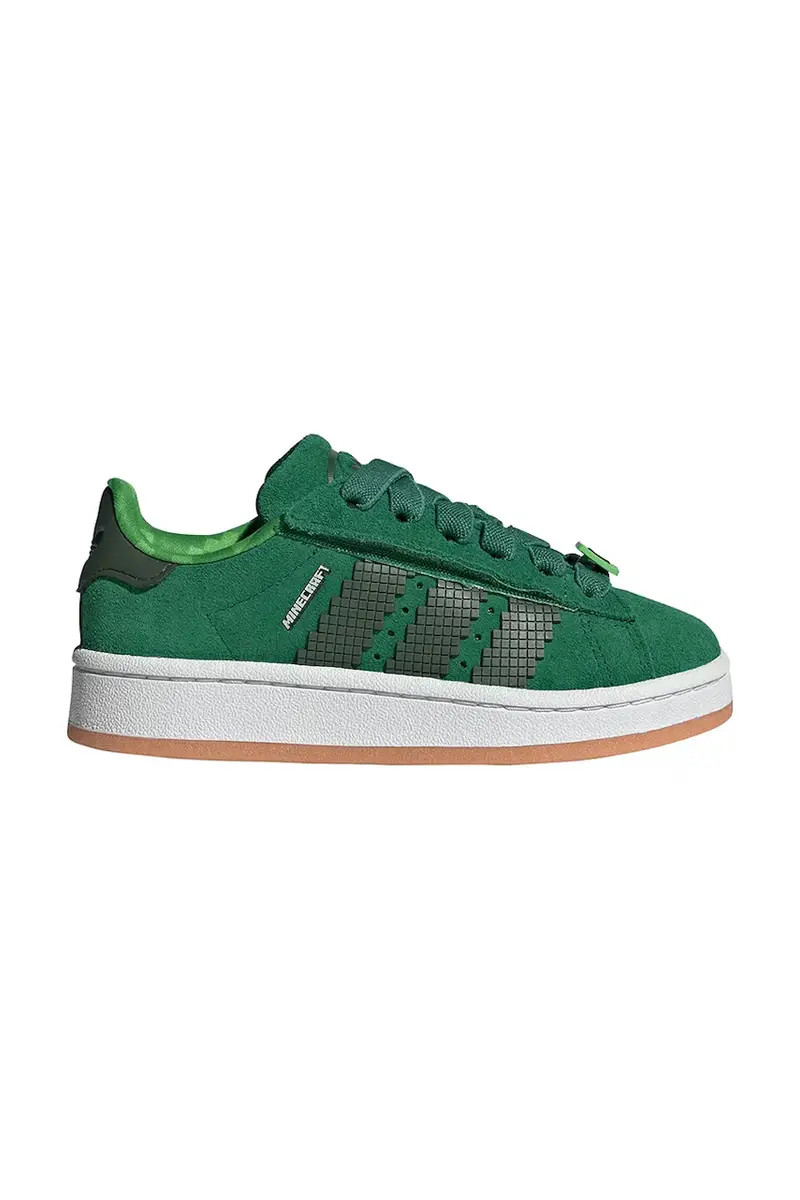 sneakers in camoscio per bambini CAMPUS 00s colore verde JS3788