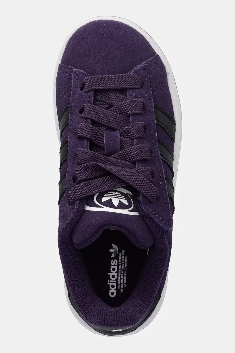 sneakers in camoscio per bambini CAMPUS 00s colore violetto JR7422 miniatura 4