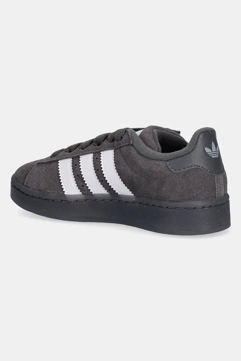 sneakers in camoscio per bambini CAMPUS 00s LED LIGHTS colore grigio JS1281 miniatura 3