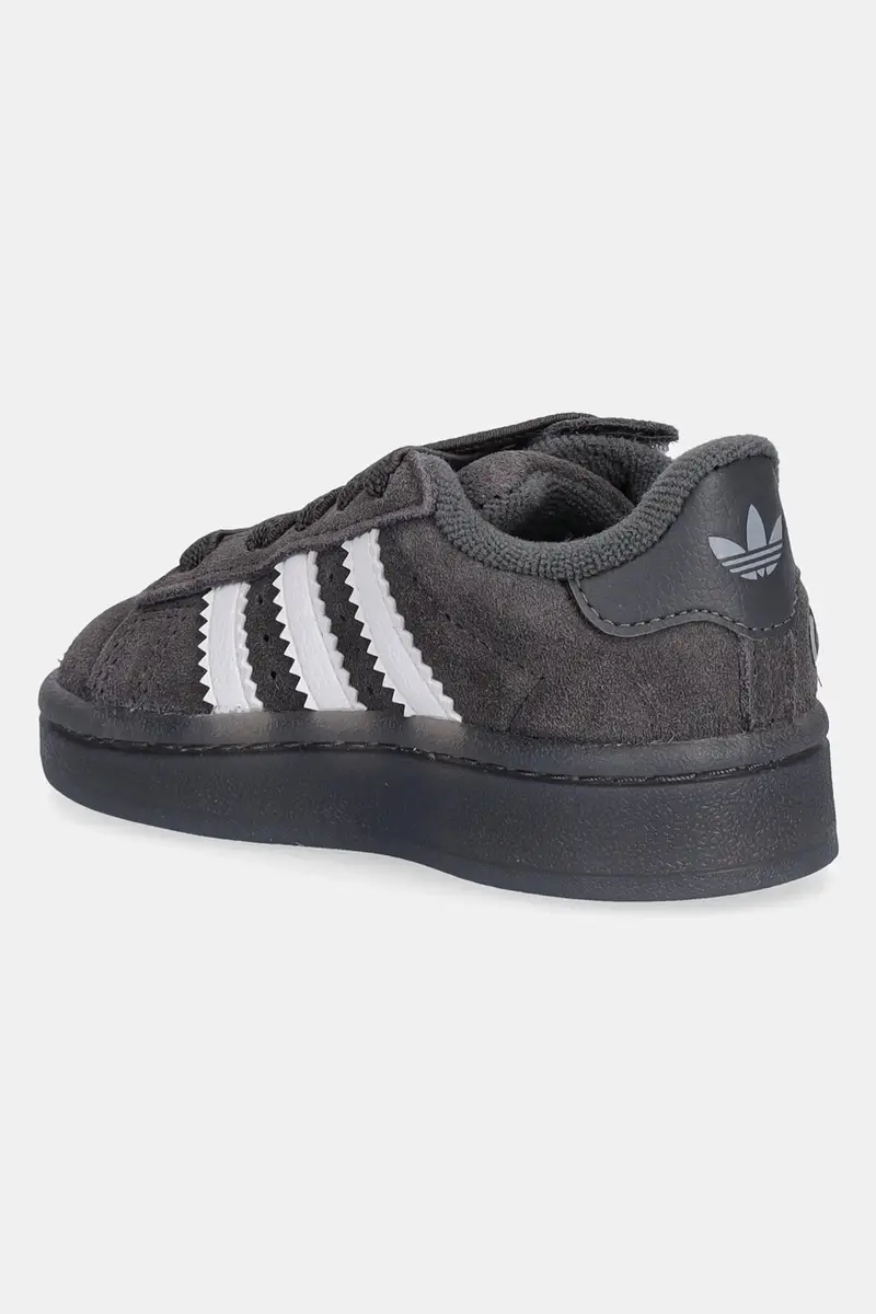 sneakers in camoscio per bambini CAMPUS 00s LED LIGHTS colore grigio JS1284 miniatura 3