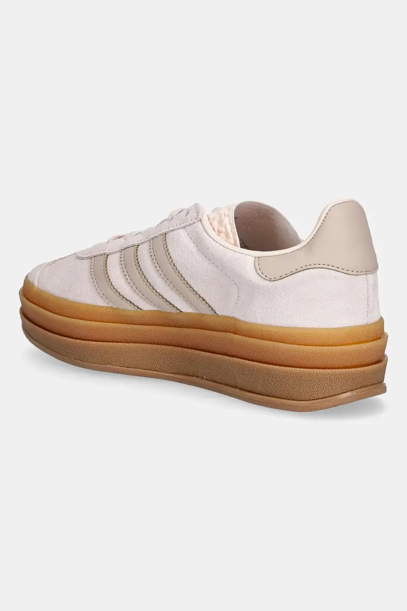 sneakers in camoscio per bambini GAZELLE BOLD colore rosa JQ1296 miniatura 3