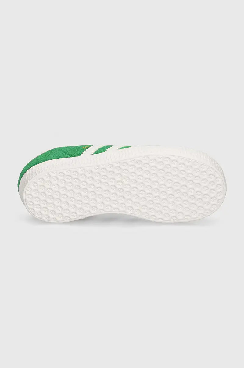 sneakers in camoscio per bambini GAZELLE CF EL colore verde IH0363 miniatura 5