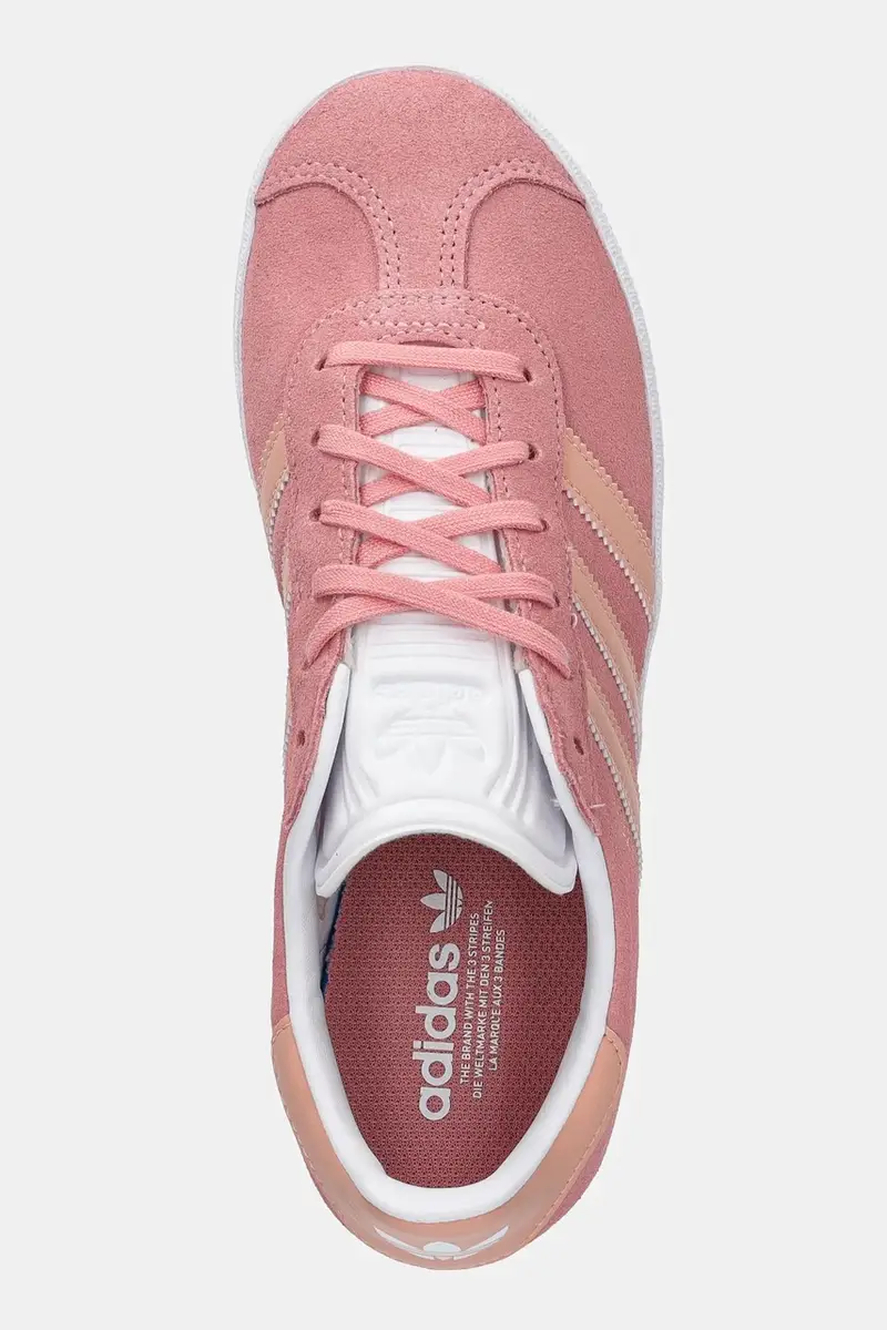 sneakers in camoscio per bambini GAZELLE colore rosa JP5541 miniatura 4