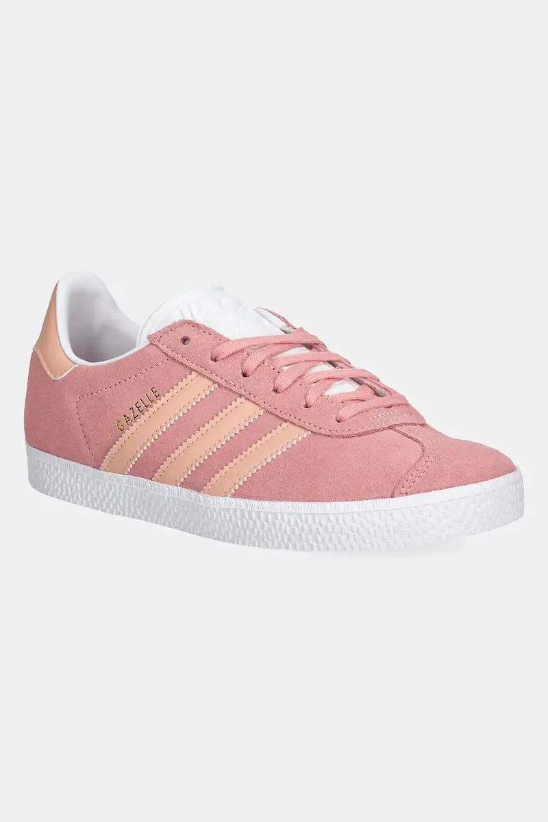 sneakers in camoscio per bambini GAZELLE colore rosa JP5541