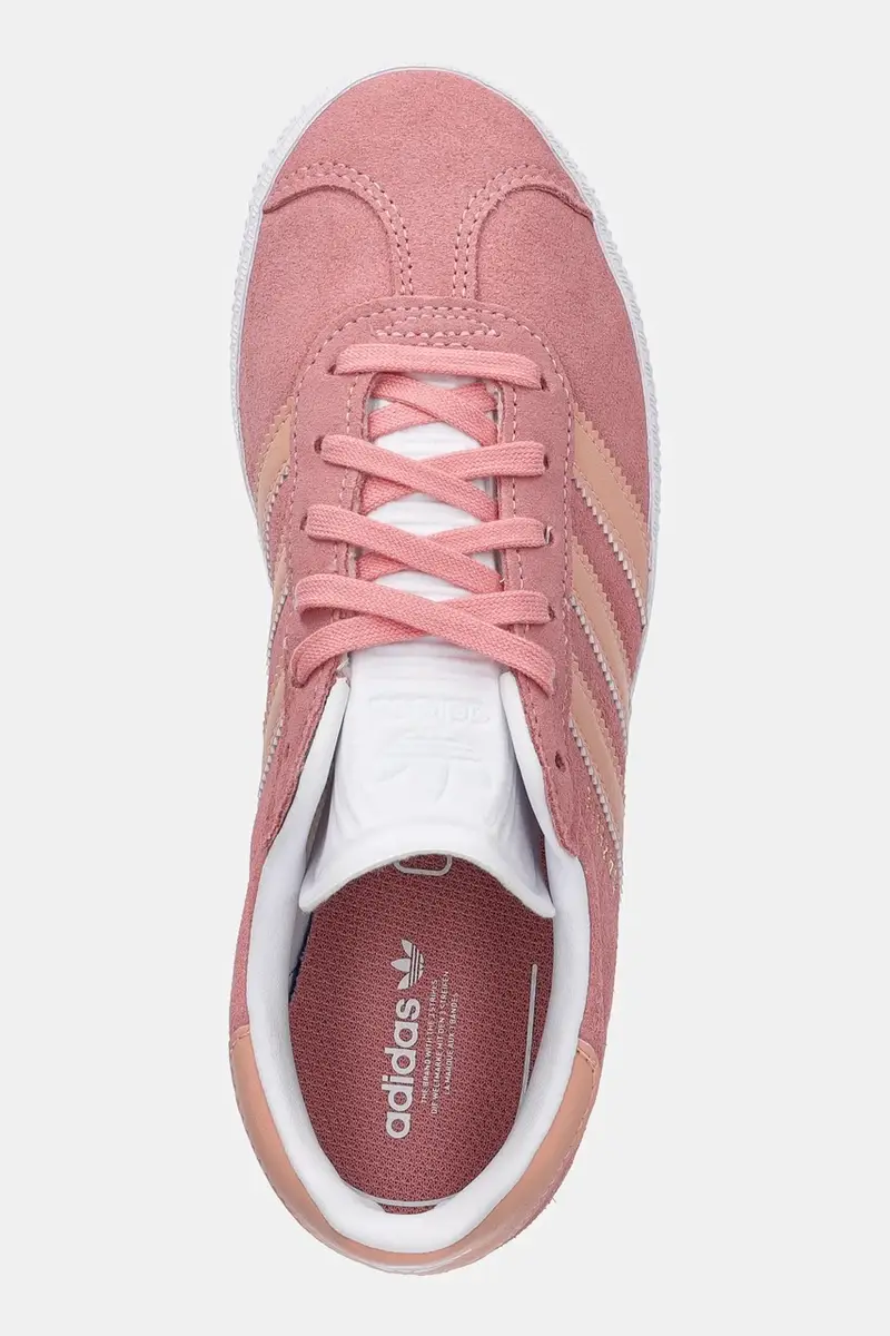 sneakers in camoscio per bambini GAZELLE colore rosa JP5544 miniatura 4