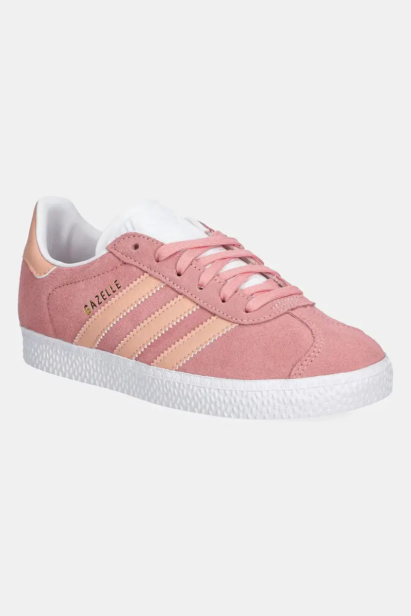 sneakers in camoscio per bambini GAZELLE colore rosa JP5544