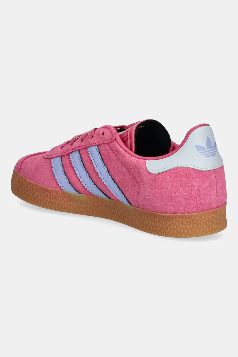 sneakers in camoscio per bambini GAZELLE colore rosa JR5944 miniatura 3