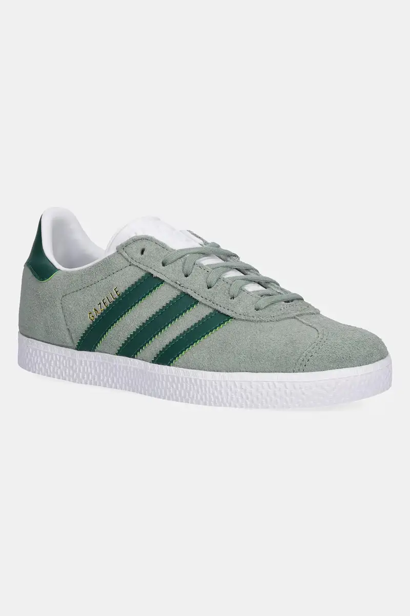 sneakers in camoscio per bambini GAZELLE colore verde JP5540