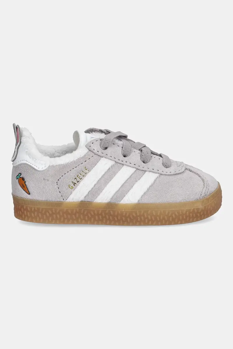 sneakers in camoscio per bambini GAZELLE colore violetto JQ1344 miniatura 2