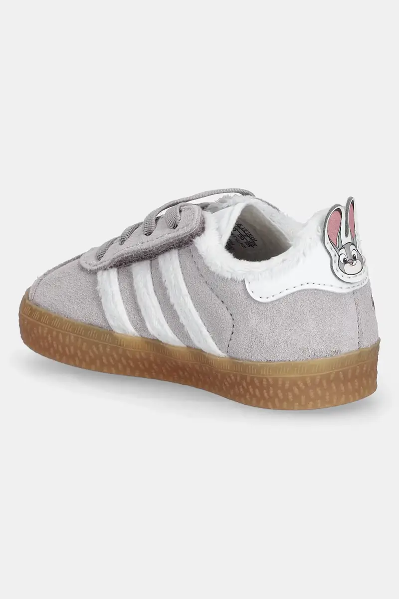 sneakers in camoscio per bambini GAZELLE colore violetto JQ1344 miniatura 3