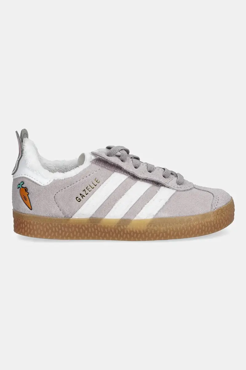 sneakers in camoscio per bambini GAZELLE colore violetto JQ1345 miniatura 2