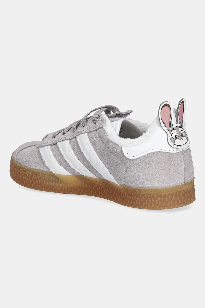 sneakers in camoscio per bambini GAZELLE colore violetto JQ1345 miniatura 3