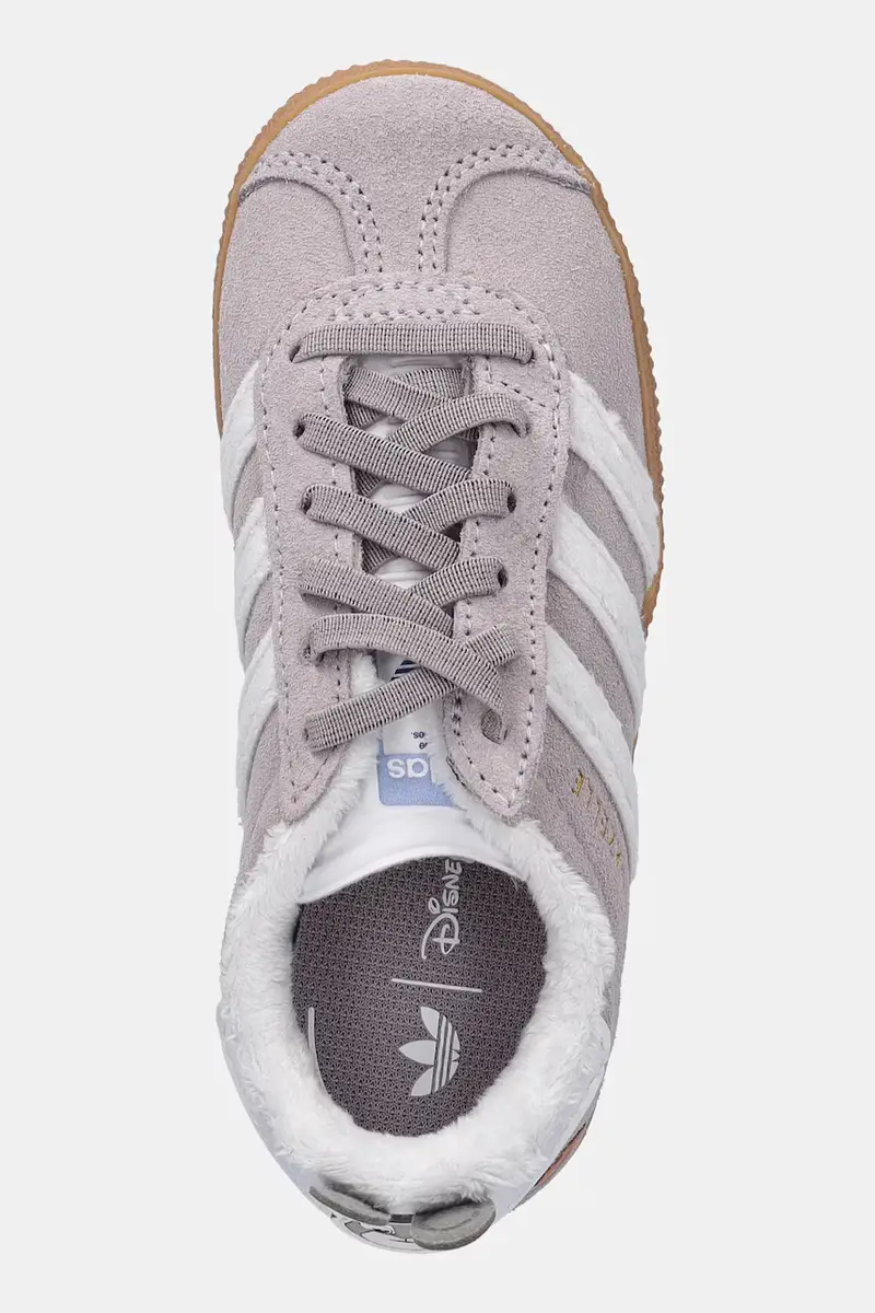 sneakers in camoscio per bambini GAZELLE colore violetto JQ1345 miniatura 4