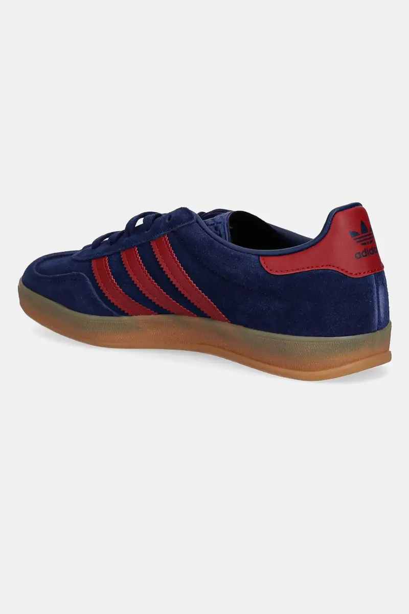 sneakers in camoscio per bambini GAZELLE INDOOR colore blu navy JP8765 miniatura 3