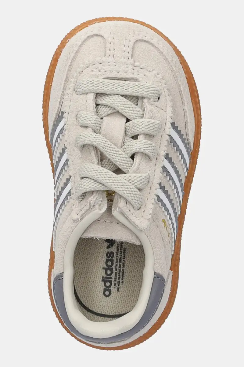 sneakers in camoscio per bambini HANDBALL SPEZIAL colore beige JI0459 miniatura 4