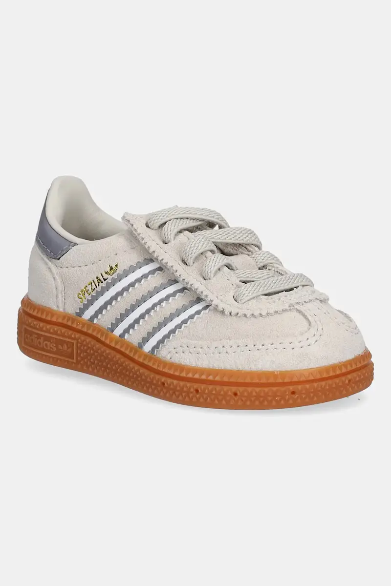sneakers in camoscio per bambini HANDBALL SPEZIAL colore beige JI0459