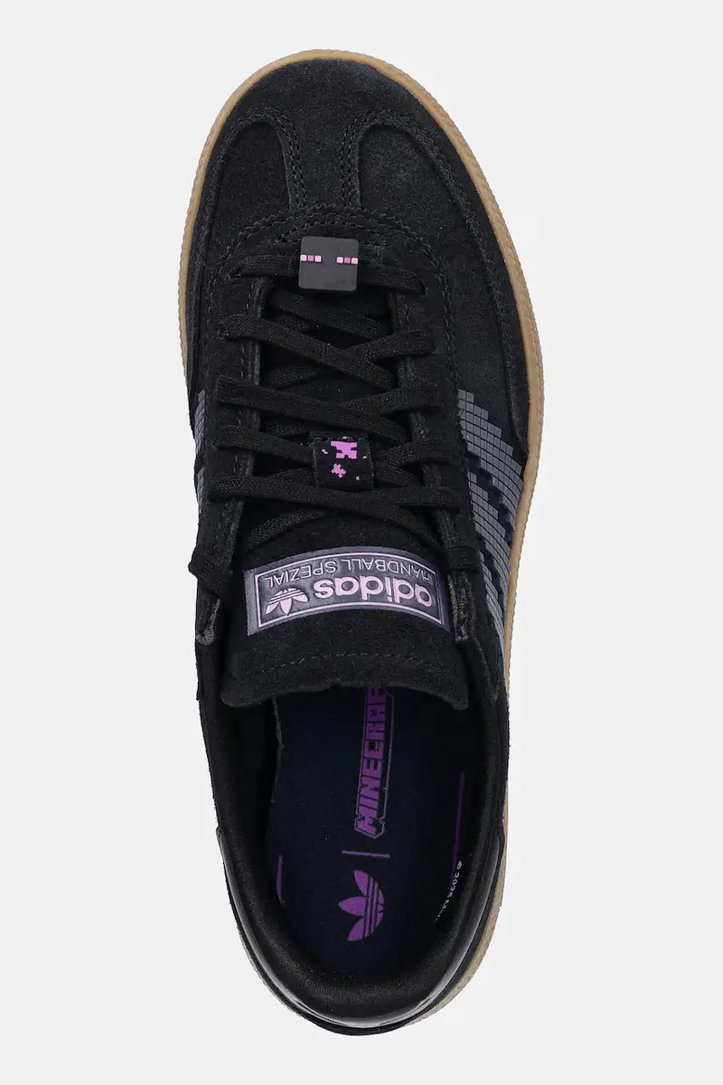 sneakers in camoscio per bambini HANDBALL SPEZIAL colore nero JP7995 miniatura 4