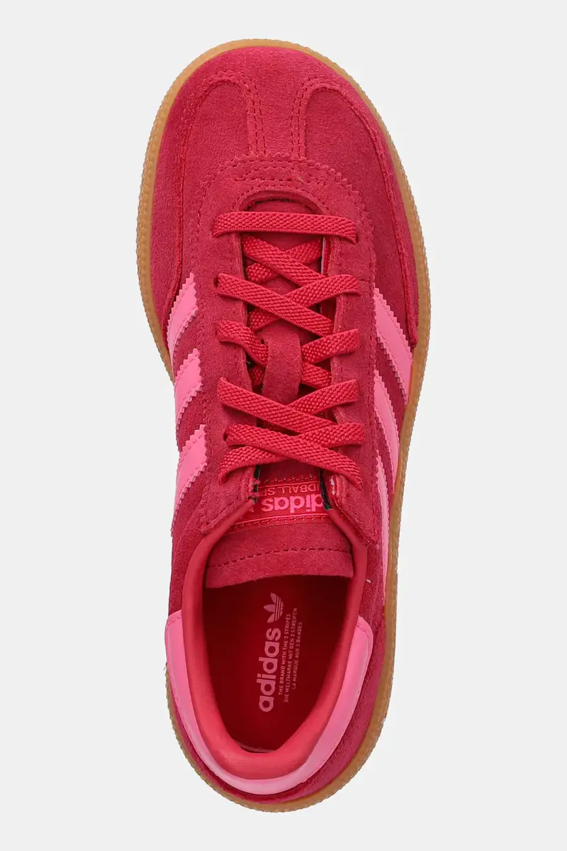 sneakers in camoscio per bambini HANDBALL SPEZIAL colore rosa JR7423 miniatura 4