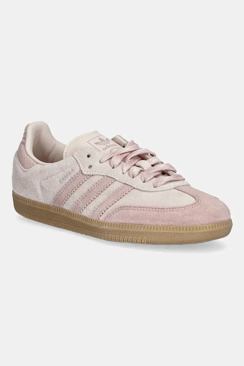 sneakers in camoscio Samba OG W donna colore rosa JR8874