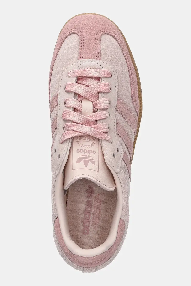 sneakers in camoscio Samba OG W donna colore rosa JR8874 miniatura 4