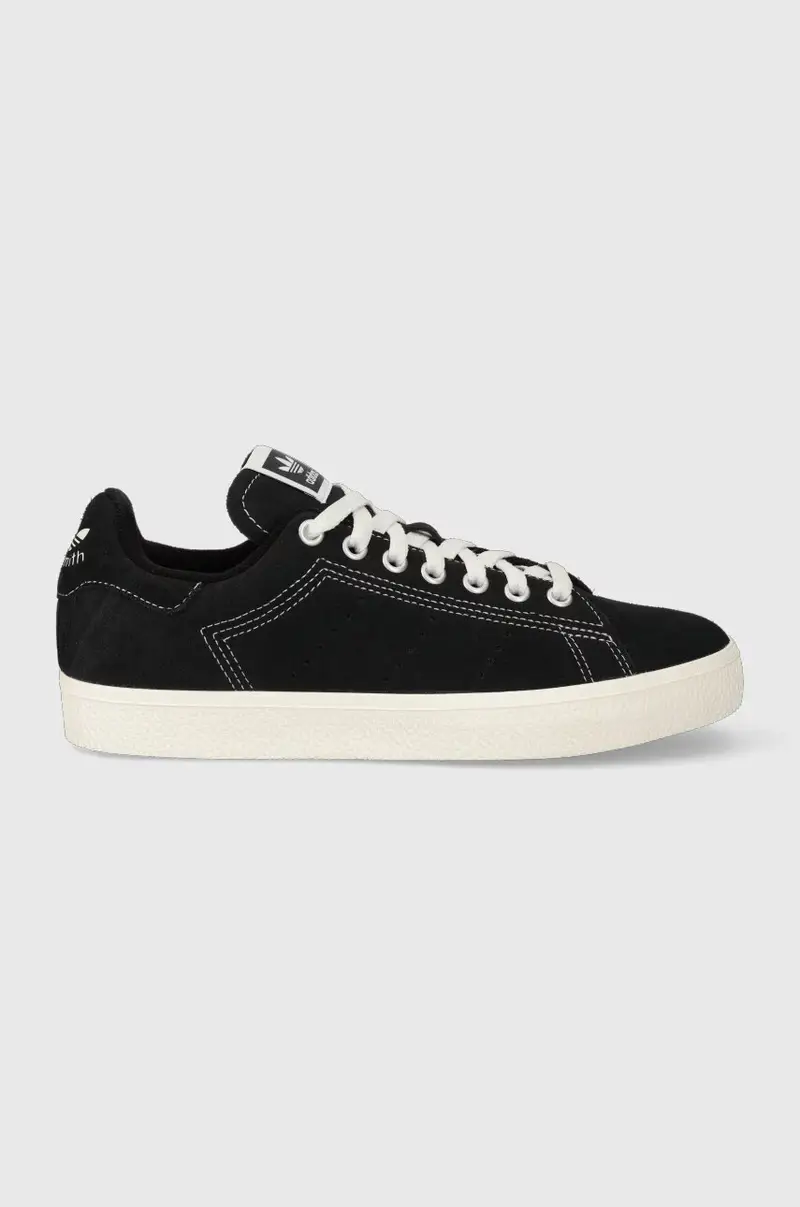 sneakers in camoscio Stan Smith CS Nero