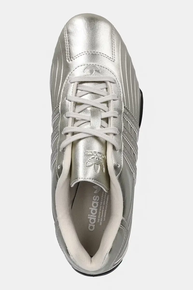 sneakers in pelle Adiracer Lo W donna colore oro JR8862 miniatura 4