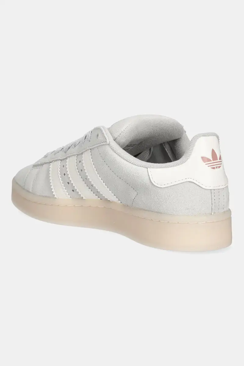 sneakers in pelle Campus 00s donna colore grigio JQ8319 miniatura 3
