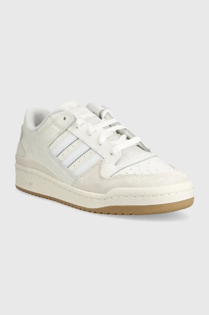 sneakers in pelle Forum Low Bianco miniatura 2
