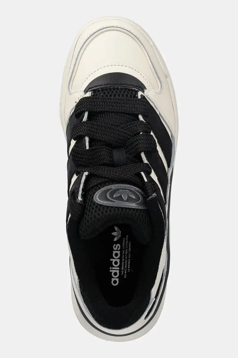 sneakers in pelle FORUM2000 colore beige JQ8510 miniatura 4