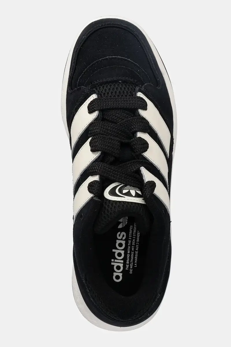 sneakers in pelle FORUM2000 colore nero JQ8514 miniatura 4