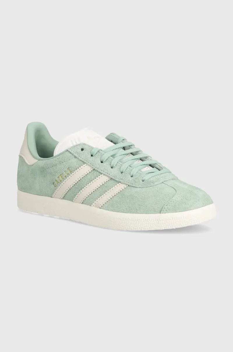 sneakers in pelle Gazelle colore verde IG4393 Turchese