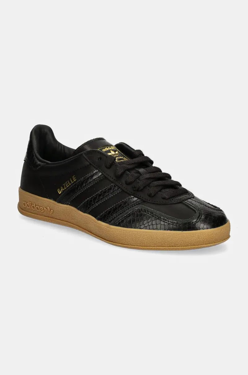 sneakers in pelle Gazelle Indoor colore nero IF1978