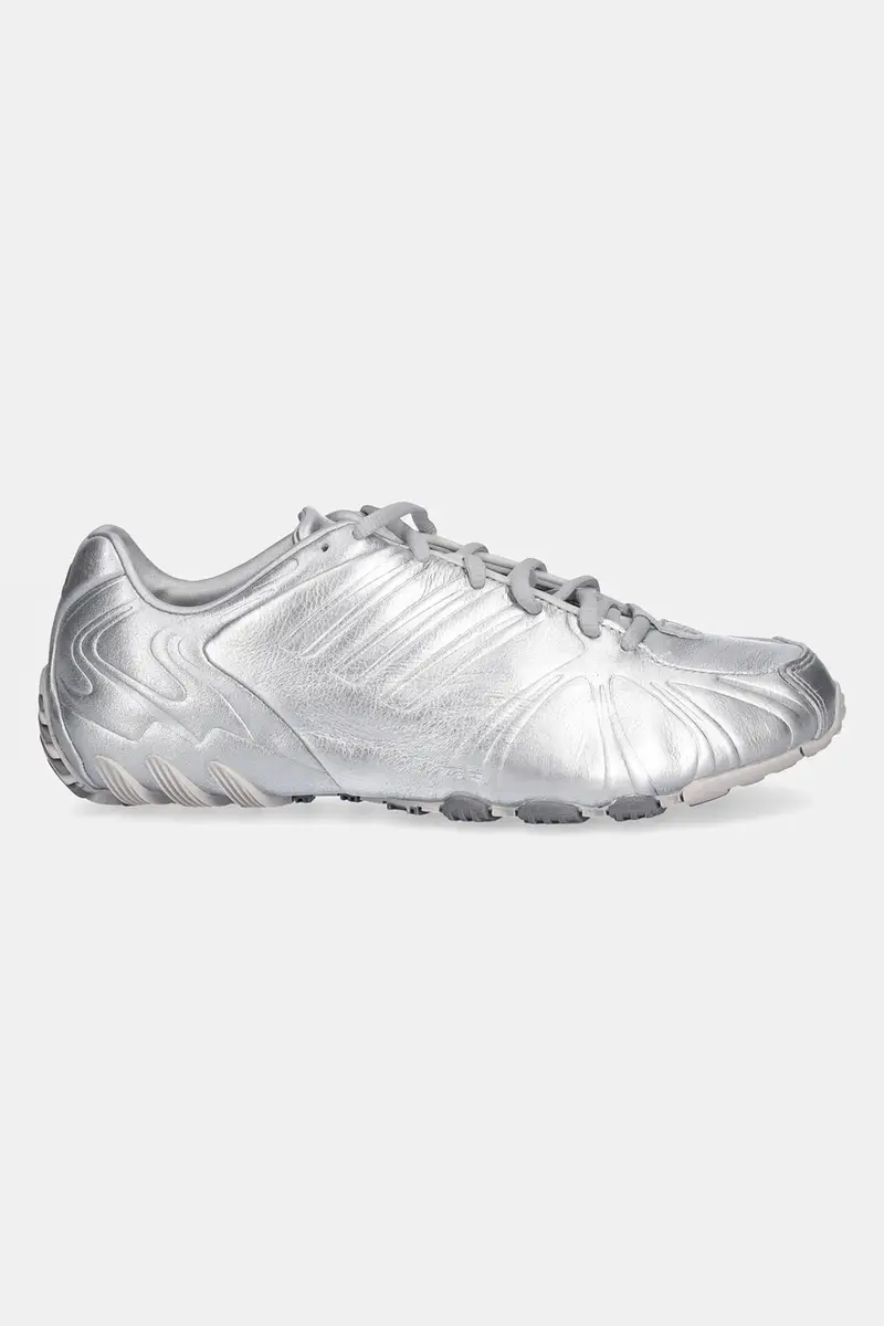 sneakers in pelle Ghost Sprint W donna colore argento JQ6439 miniatura 2